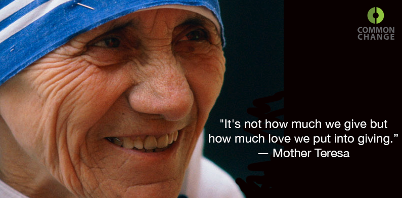how much love mother teresa